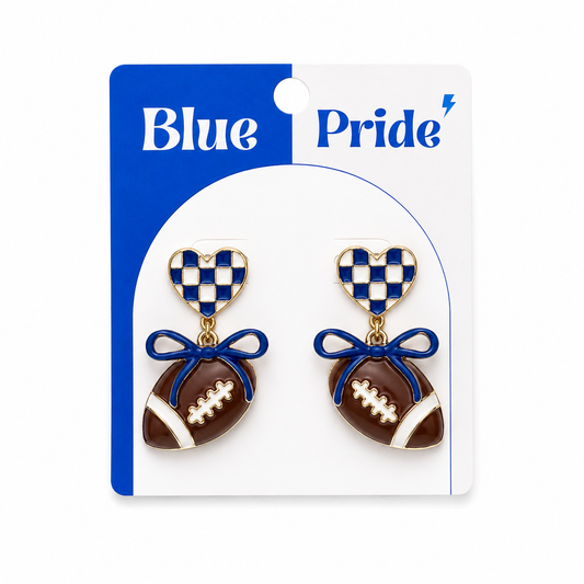 Blue & White Spirit Earrings