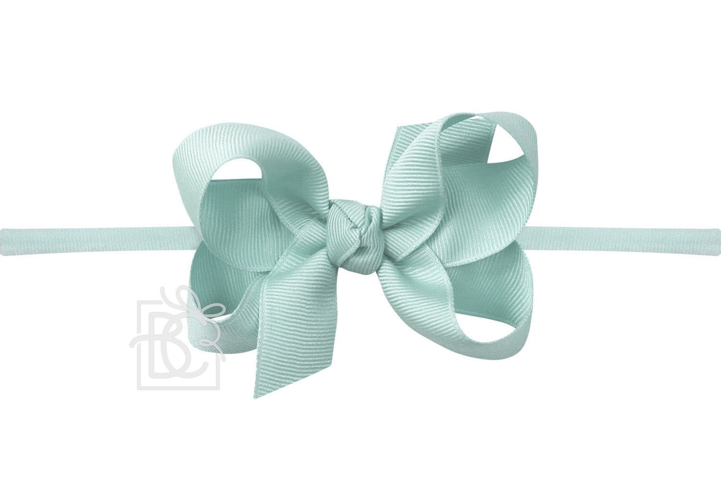 Baby Faulk Registry Beyond Creations 3.5" Mineral Ice Headband Bow