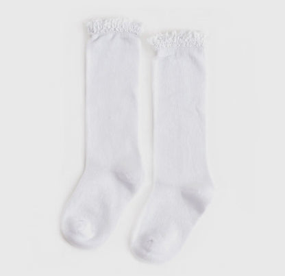 Little Stocking Co. Lace Knee High Socks