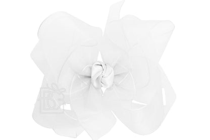 Beyond Creations Organza Alligator Clip  Bow