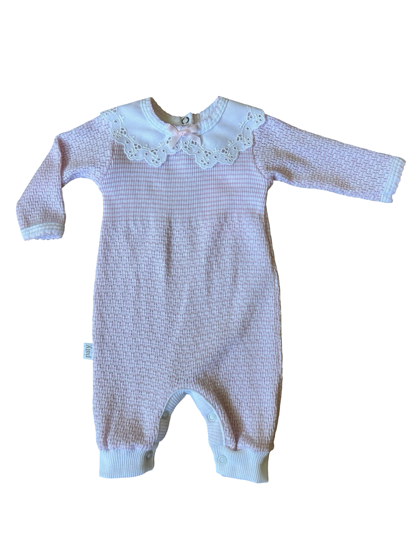 Paty Knit Romper with Collar