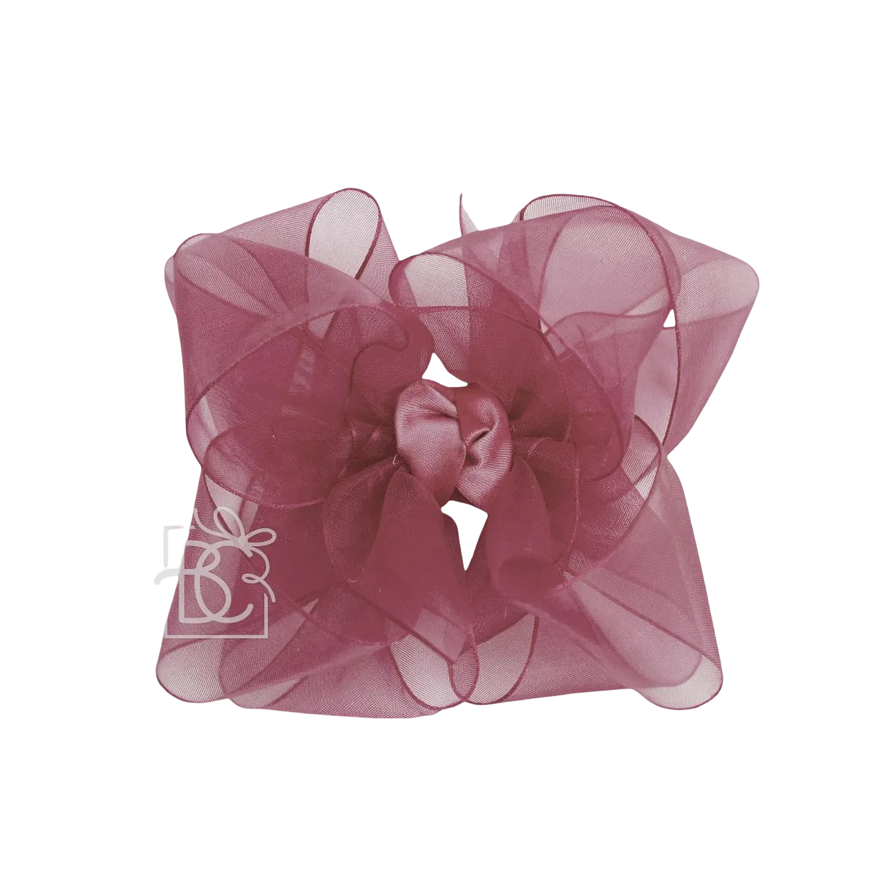 Beyond Creations Organza Alligator Clip  Bow