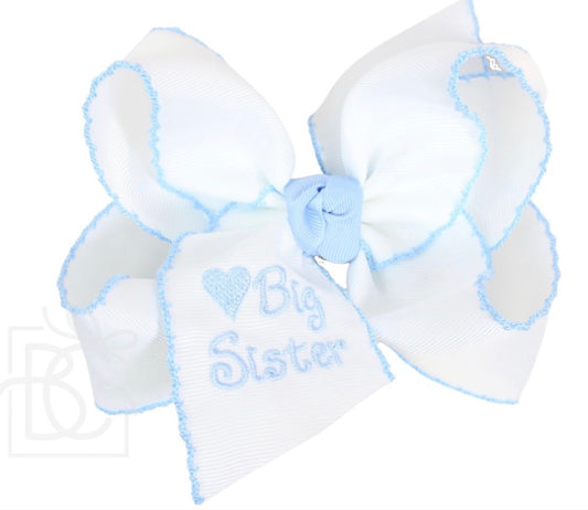 Beyond Creations Crochet Edge Alligator Clip Bows