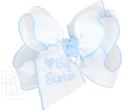 Beyond Creations Crochet Edge Alligator Clip Bows