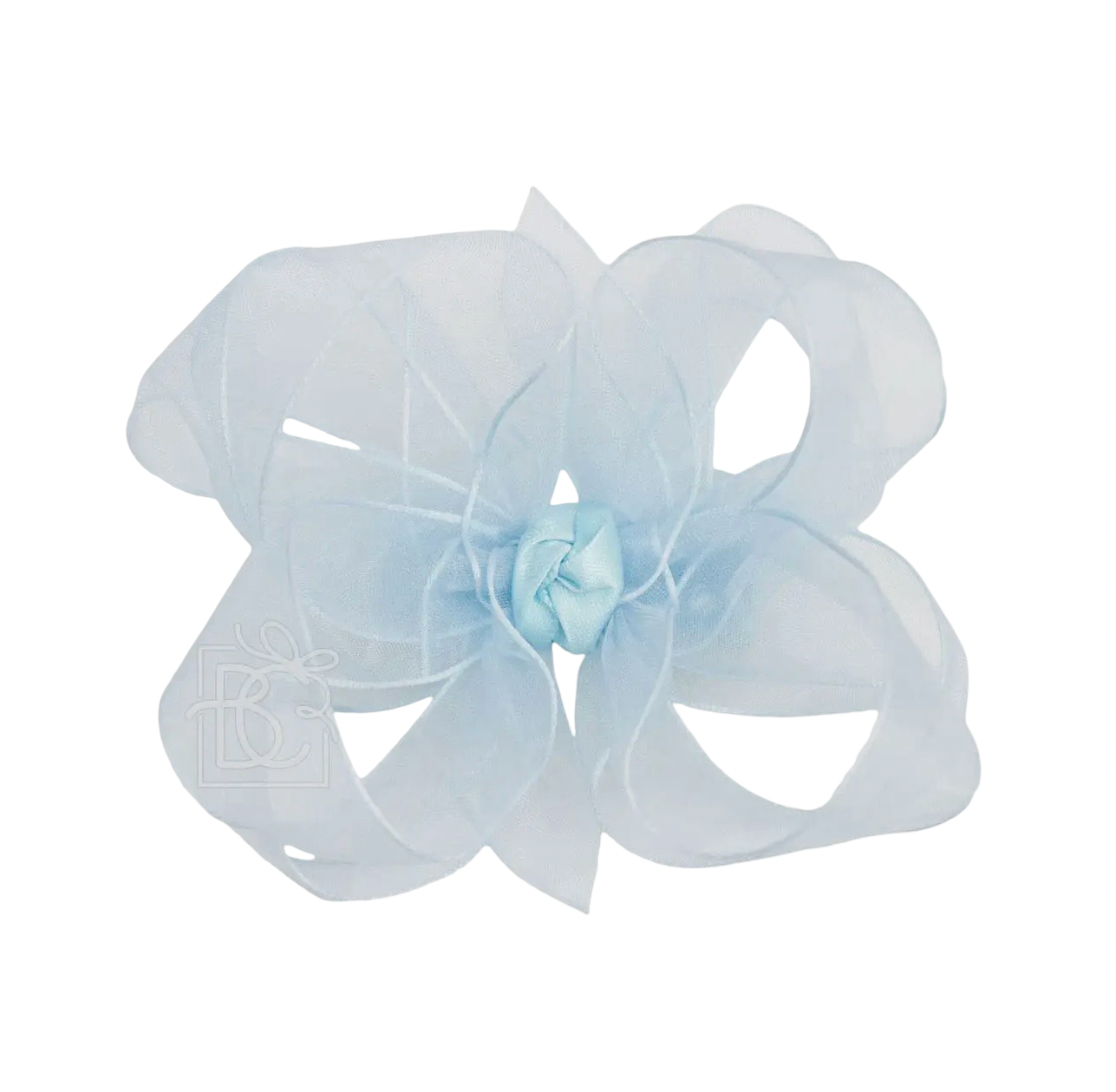 Beyond Creations Organza Alligator Clip  Bow