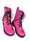 Pink & Black Boots