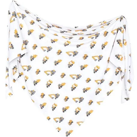 Tucker Lewis Registry Copper Pearl “Dozer” Swaddle Blanket