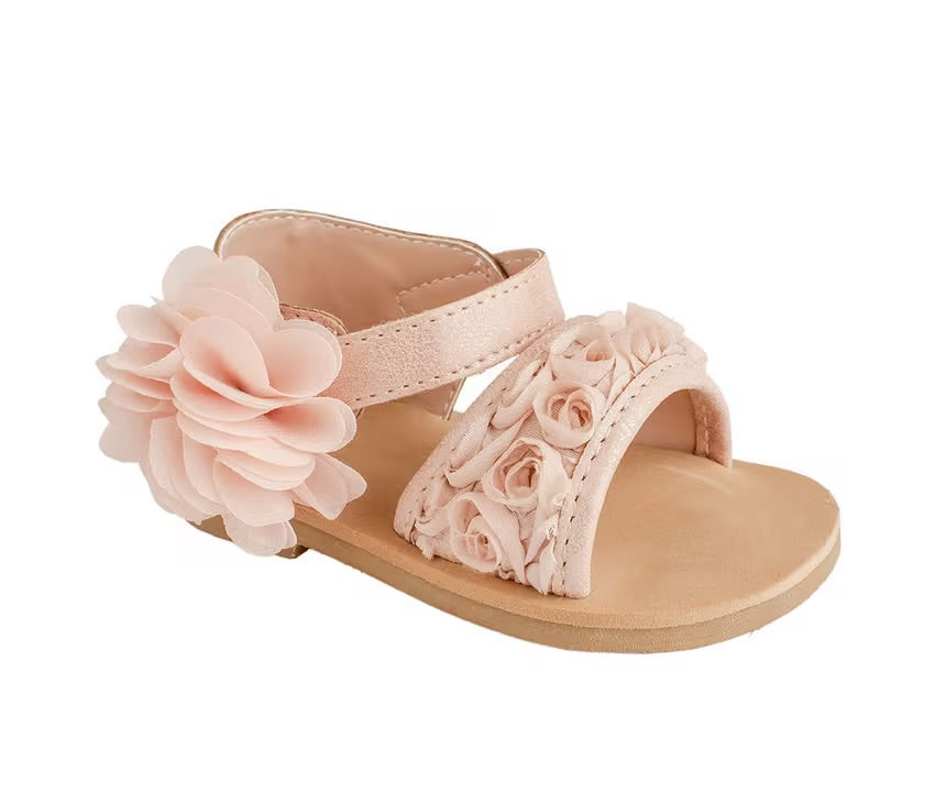 Baby Deer Sandals with Flowers