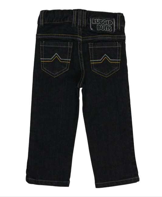 Rugged Butts Boys Black Wash Denim Jeans