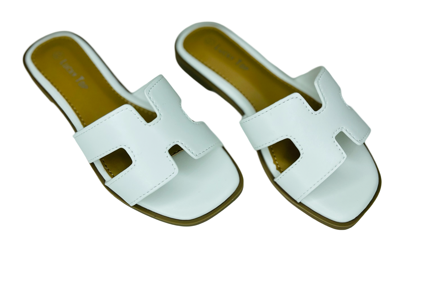 White H-Band Sandal