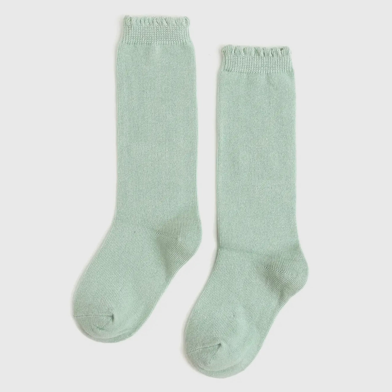 Little Stocking Co. Scalloped Knee High Socks