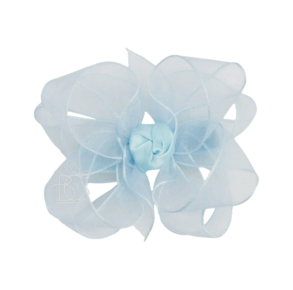 Beyond Creations Organza Alligator Clip  Bow
