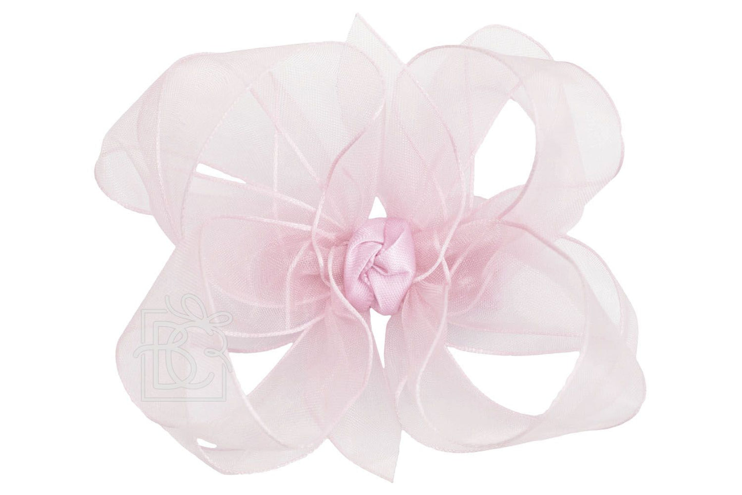 Beyond Creations Organza Alligator Clip  Bow