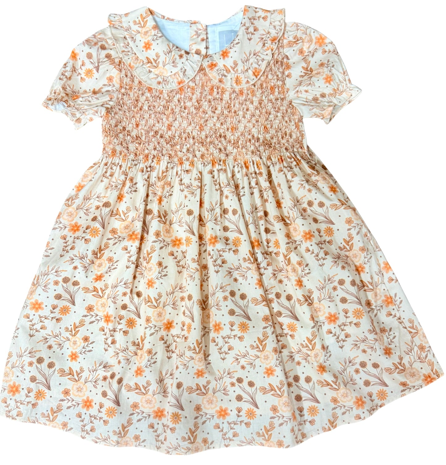 Lil Cactus Fall Floral Smock