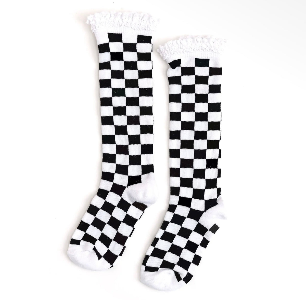 Little Stocking Co Checkered Socks