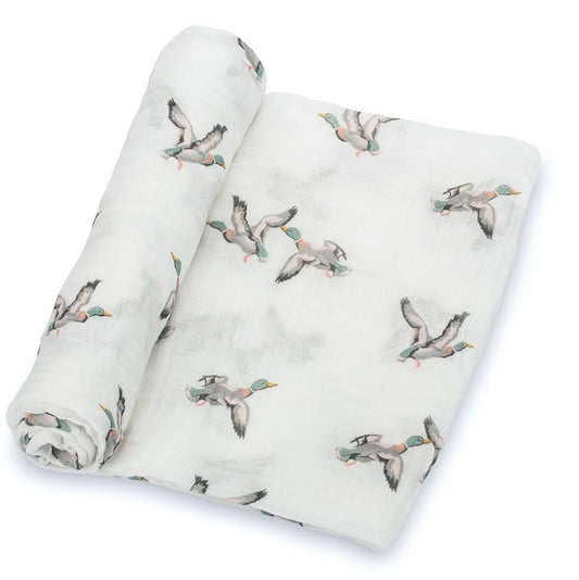 Baby Ducks Swaddle Blanket