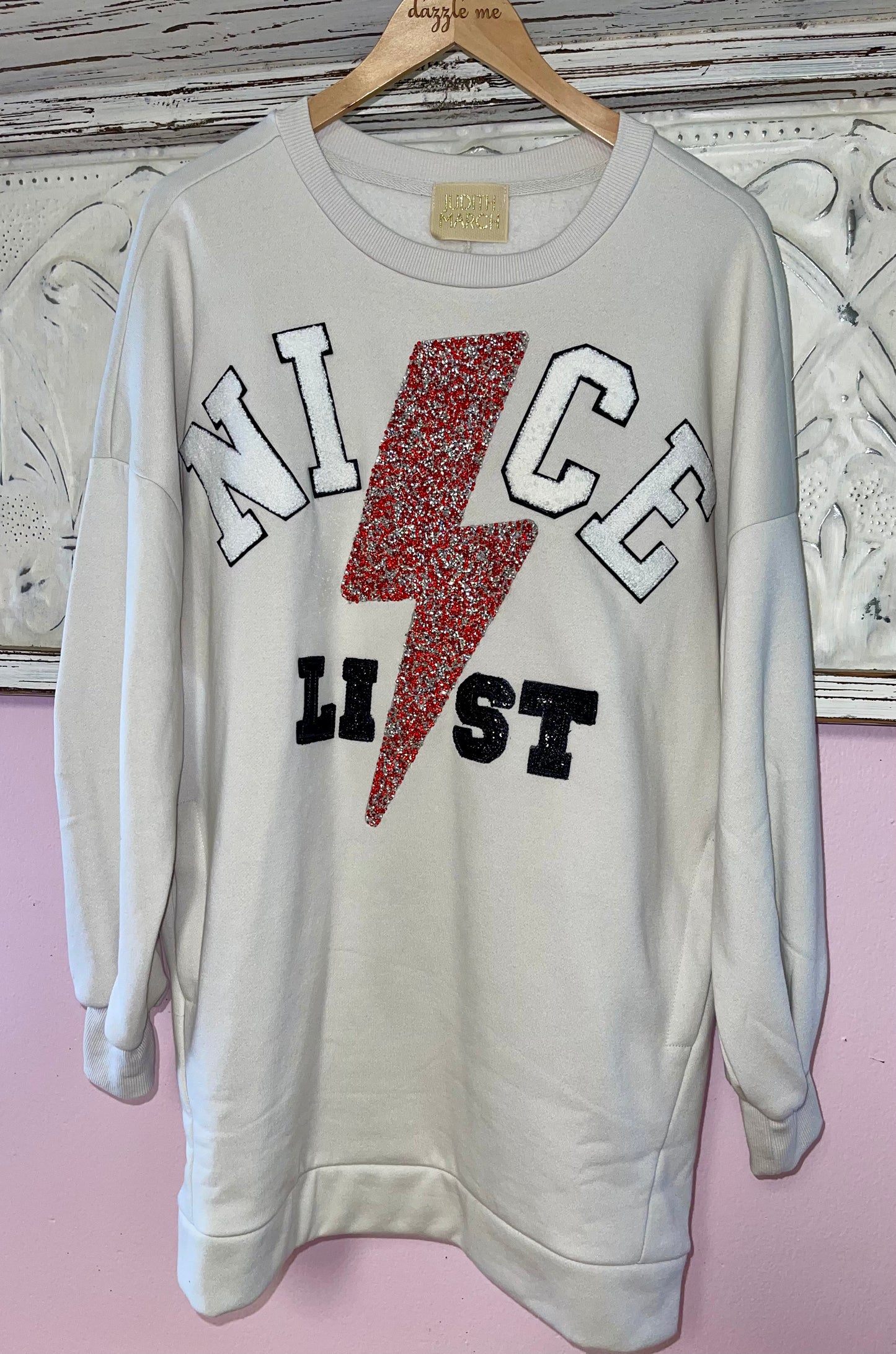 Nice List Lightning Bolt Sweatshirt
