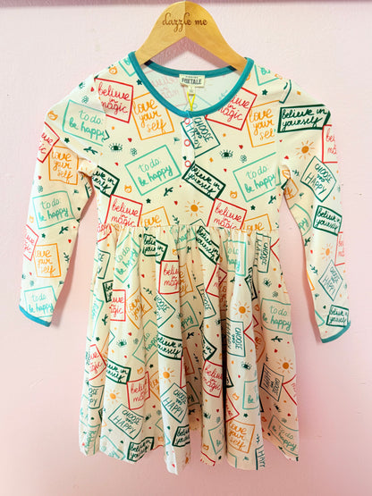 Oopsie Daisy Positive Affirmation Dress