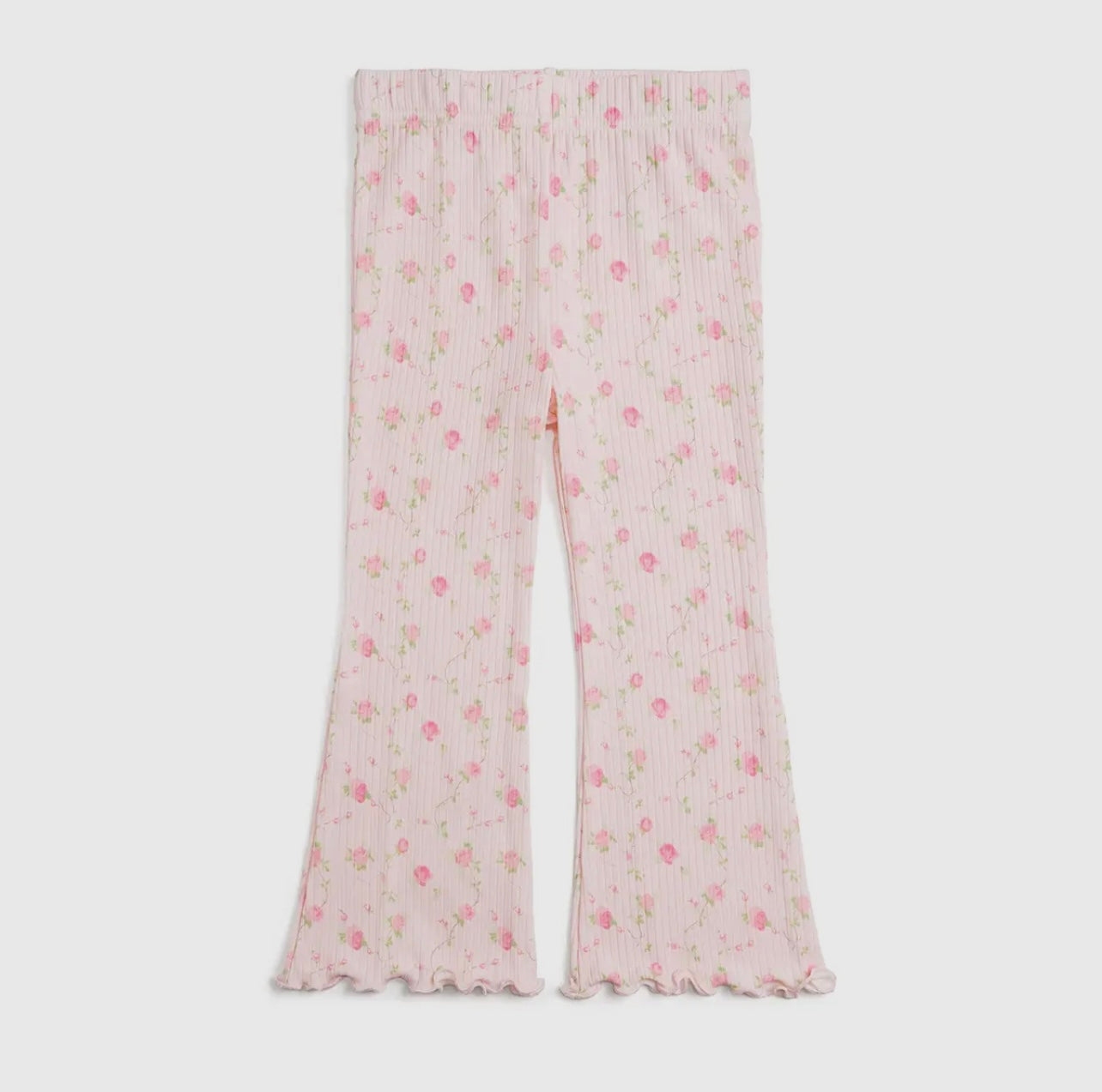 Sweet Wink Pink Rose Flare Leggings