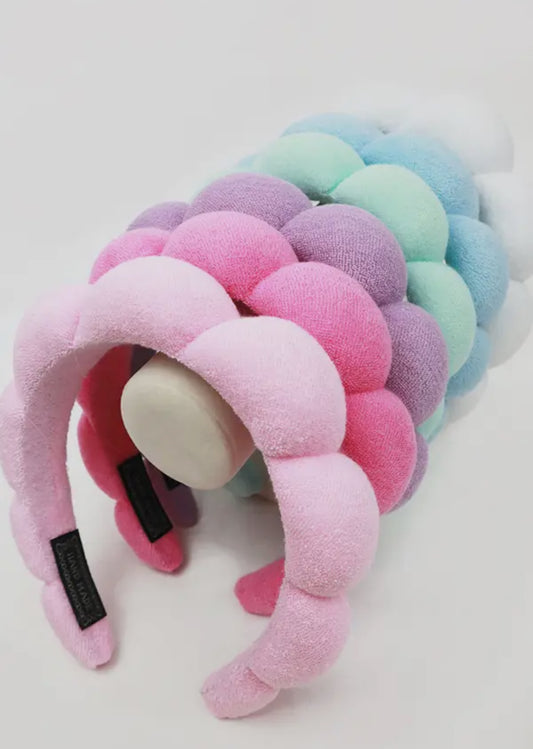 Love and Repeat Bubble Spa Headband for Beauty Care