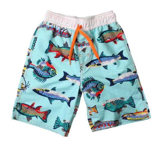 Wes & Willy Boy's Freshwater Fish Swim Trunks