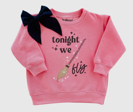 Holland Ave "Tonight We Fly" Halloween Sweatshirt