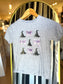 Halloween Witch Hat & Bow Tee