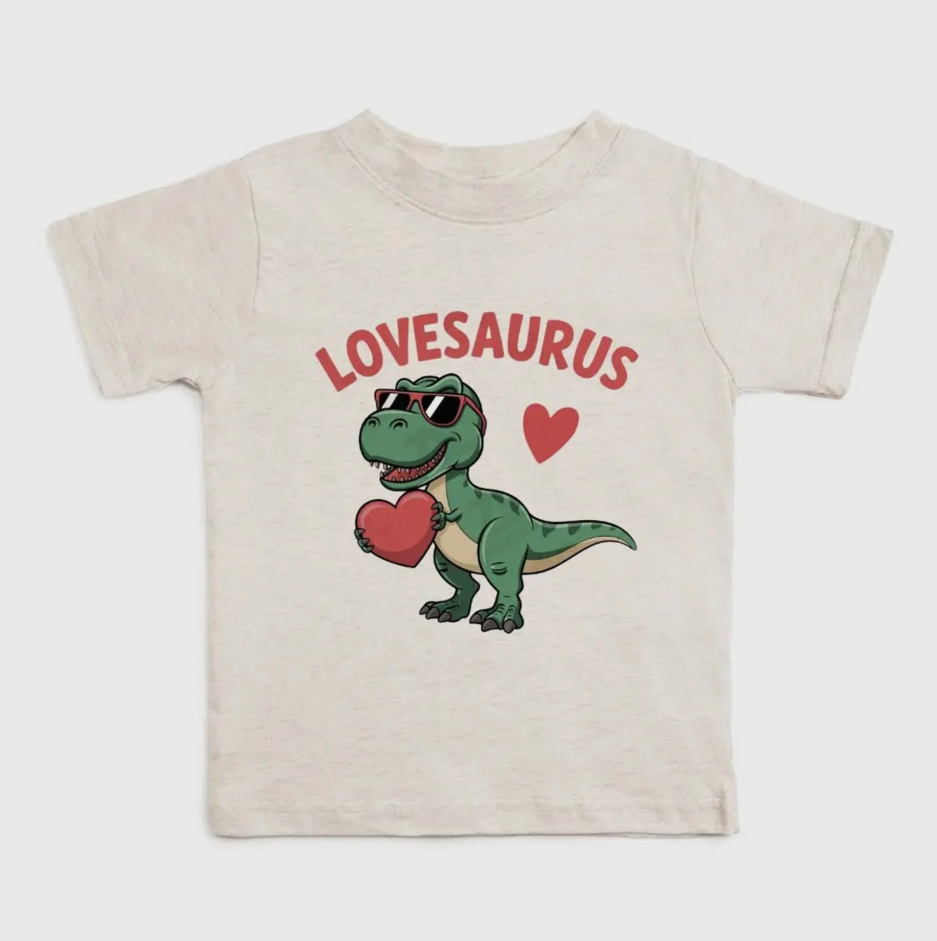 Sweet Wink Lovesaurus Valentine's Short Sleeve T-Shirt