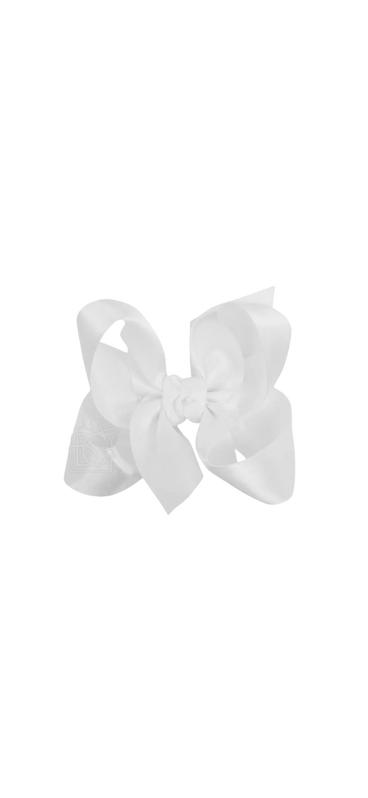 Beyond Creations Satin 4.5” Alligator Clip Bow