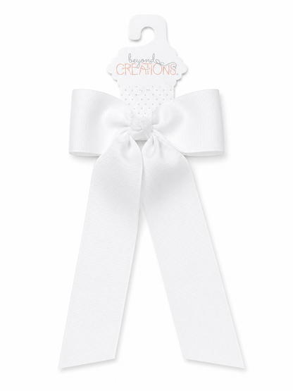 Beyond Creations 4.5" Streamer Bows On Alligator Clip