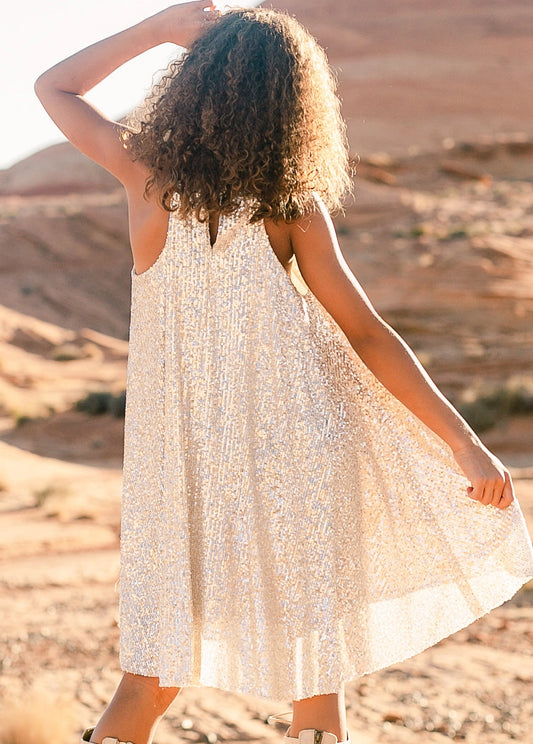 Joyfolie Ellie Short Sequin Dress