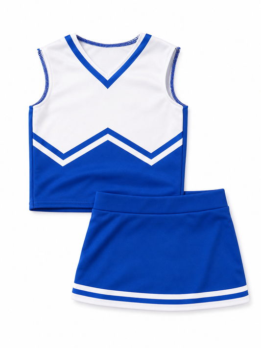 Stitchworks Blue & White Cheer Suit
