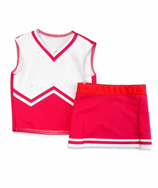 Stitchworks Red & White Cheer Suit