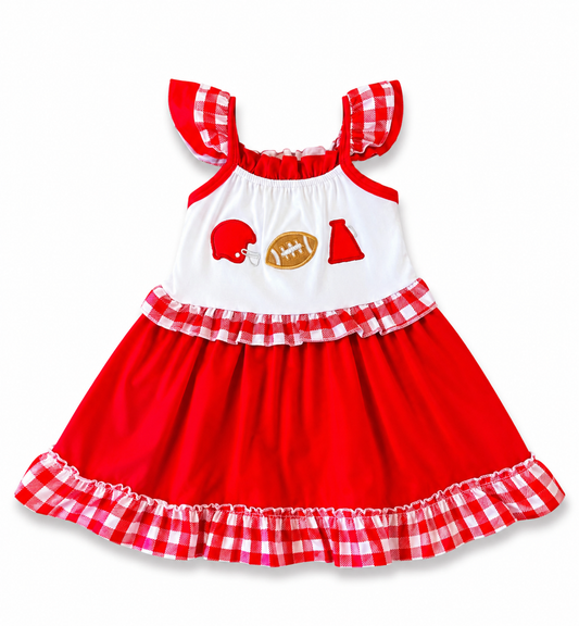 Red Gingham Spirit Dress