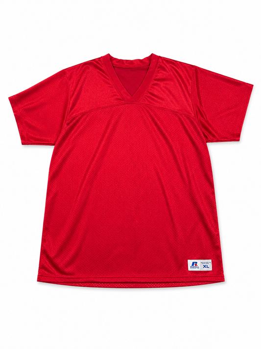 Russell Blank Red Jersey Size Adult XL