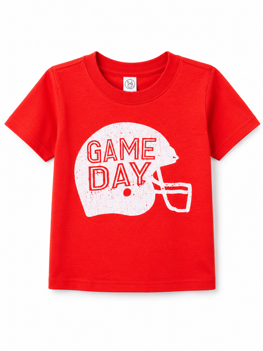 Orange Game Day Helmet Tee