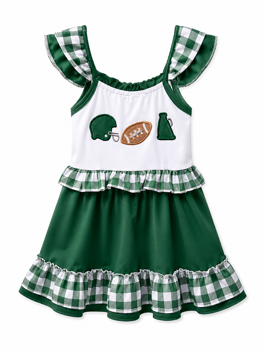 Green Gingham Spirit Dress