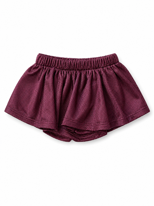 Maroon Skirt with Built in Bloomers