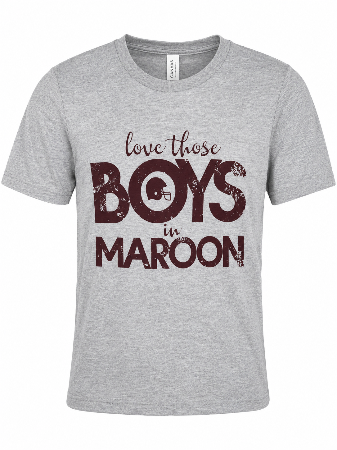 Love Those Boys in Maroon Tee