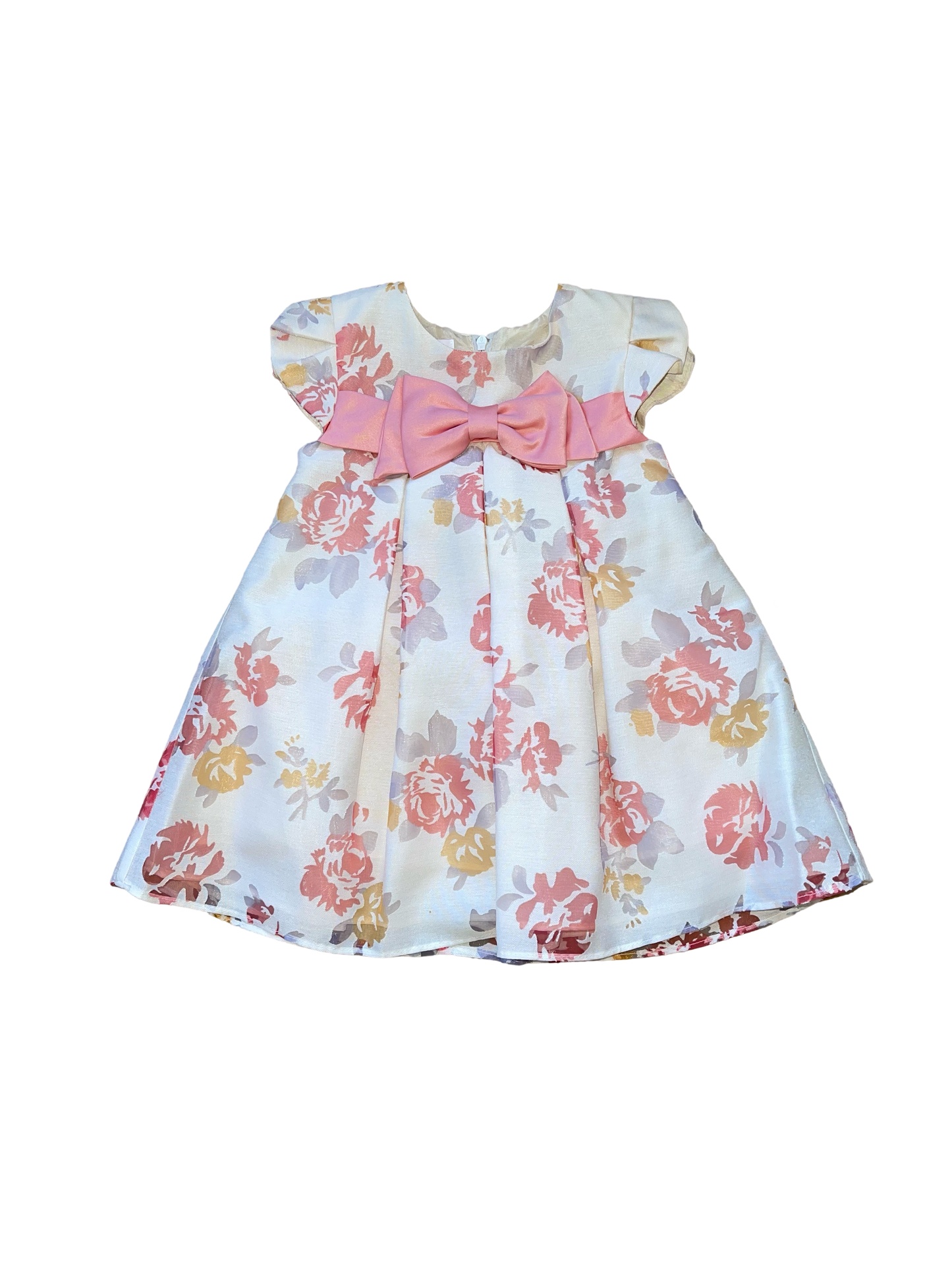 Bonnie Jean Baby Wrap with Bow Dress