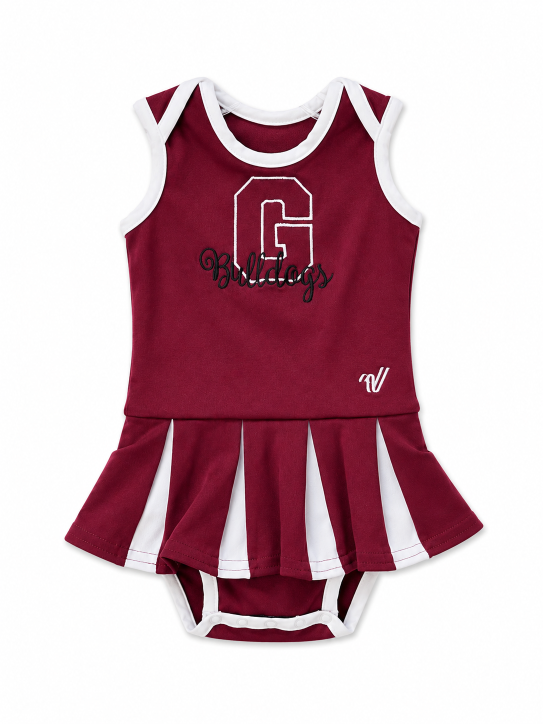 Garrison Bulldogs Onesie Cheer Suit Size 6M