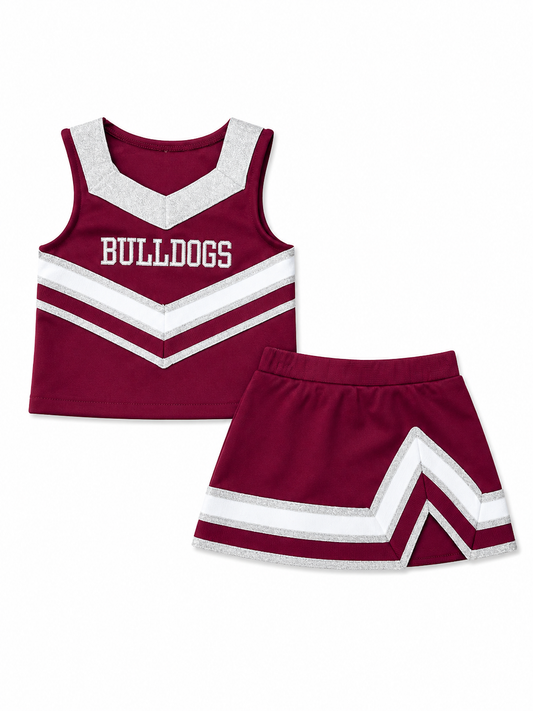 Lets Cheer Bulldogs Cheer Suit
