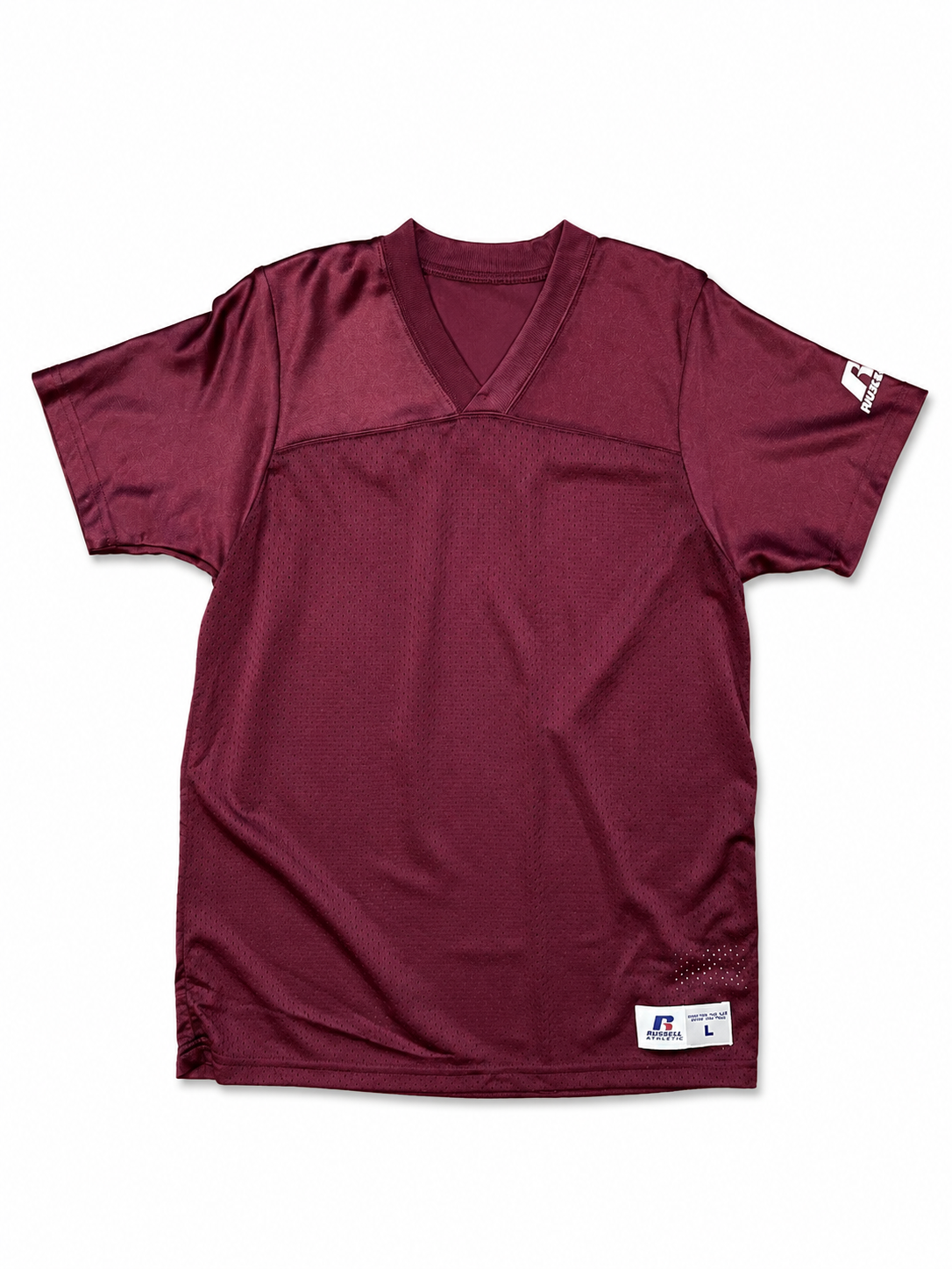 Blank Maroon Russell Jersey