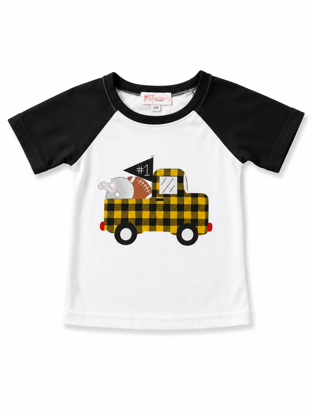 Gold Gingham Spirit Truck Top