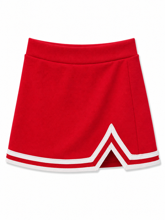 Red Motionwear Cheer Suit Skirt Size 4