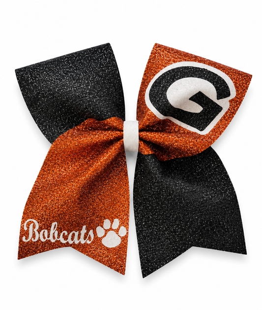 Gary Bobcats Shimmer Cheer Bow
