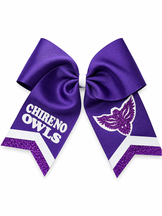 Chireno Owls Cheer Bow