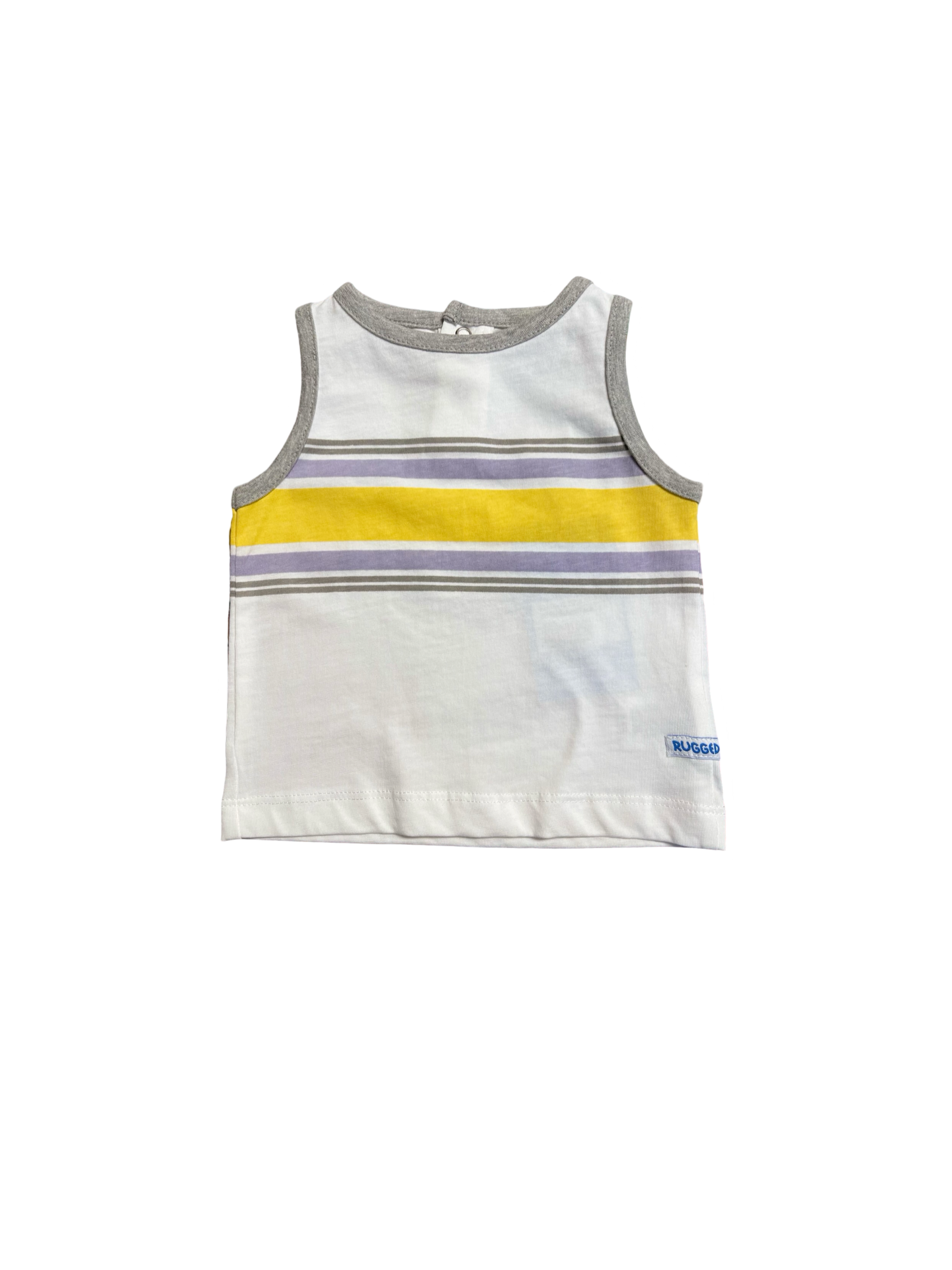 Rugged Butts White Stripe Tank