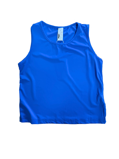 Electric Blue Athletic Top