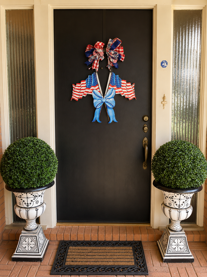 4th of July Door Hanger